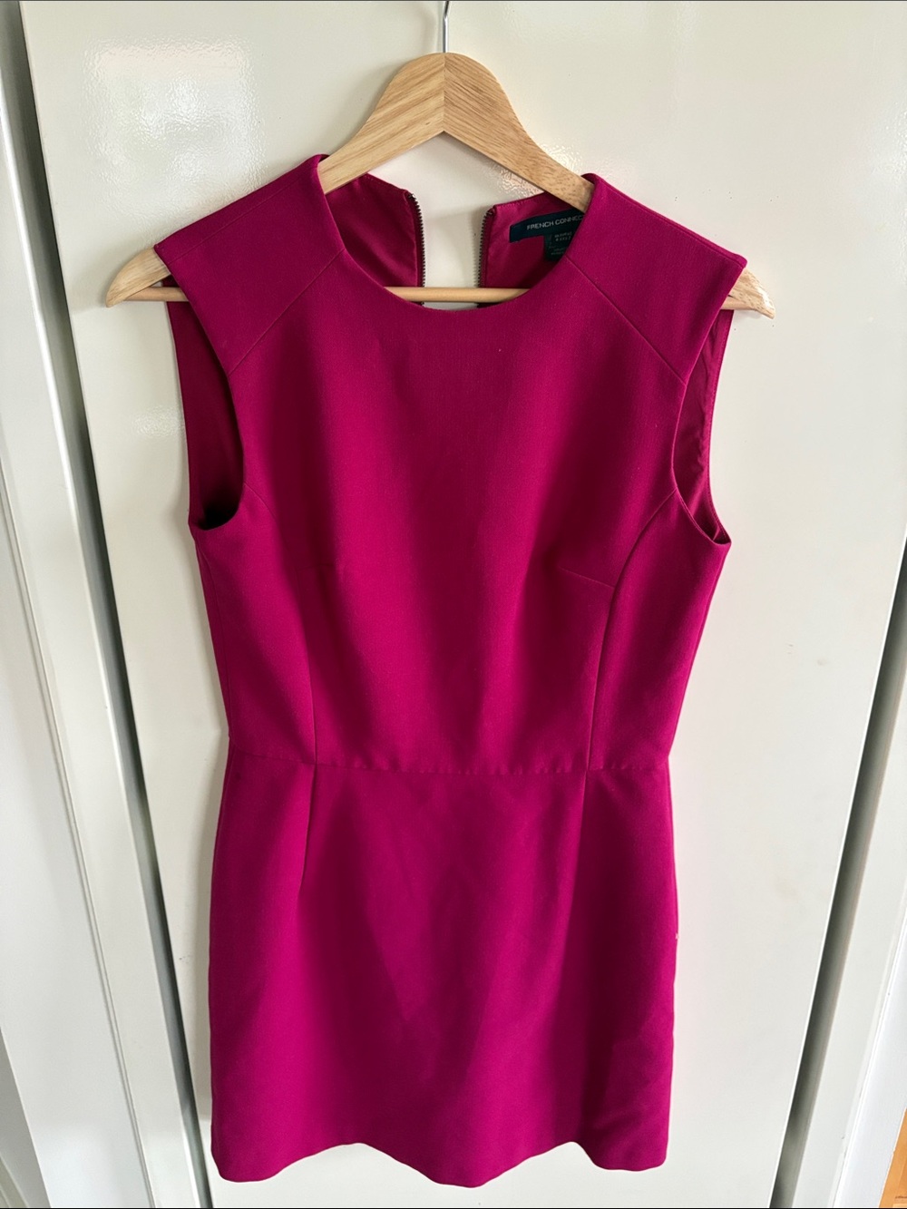 French Connection Fuchsia Sleeveless Mini Dress